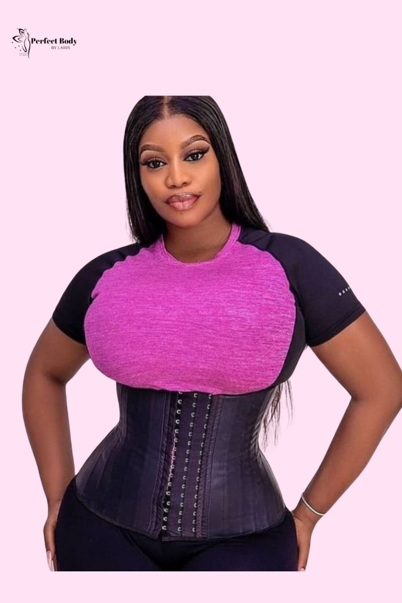 Corset minceur 25 os d’acier en latex Ancien Modèle – Image 4