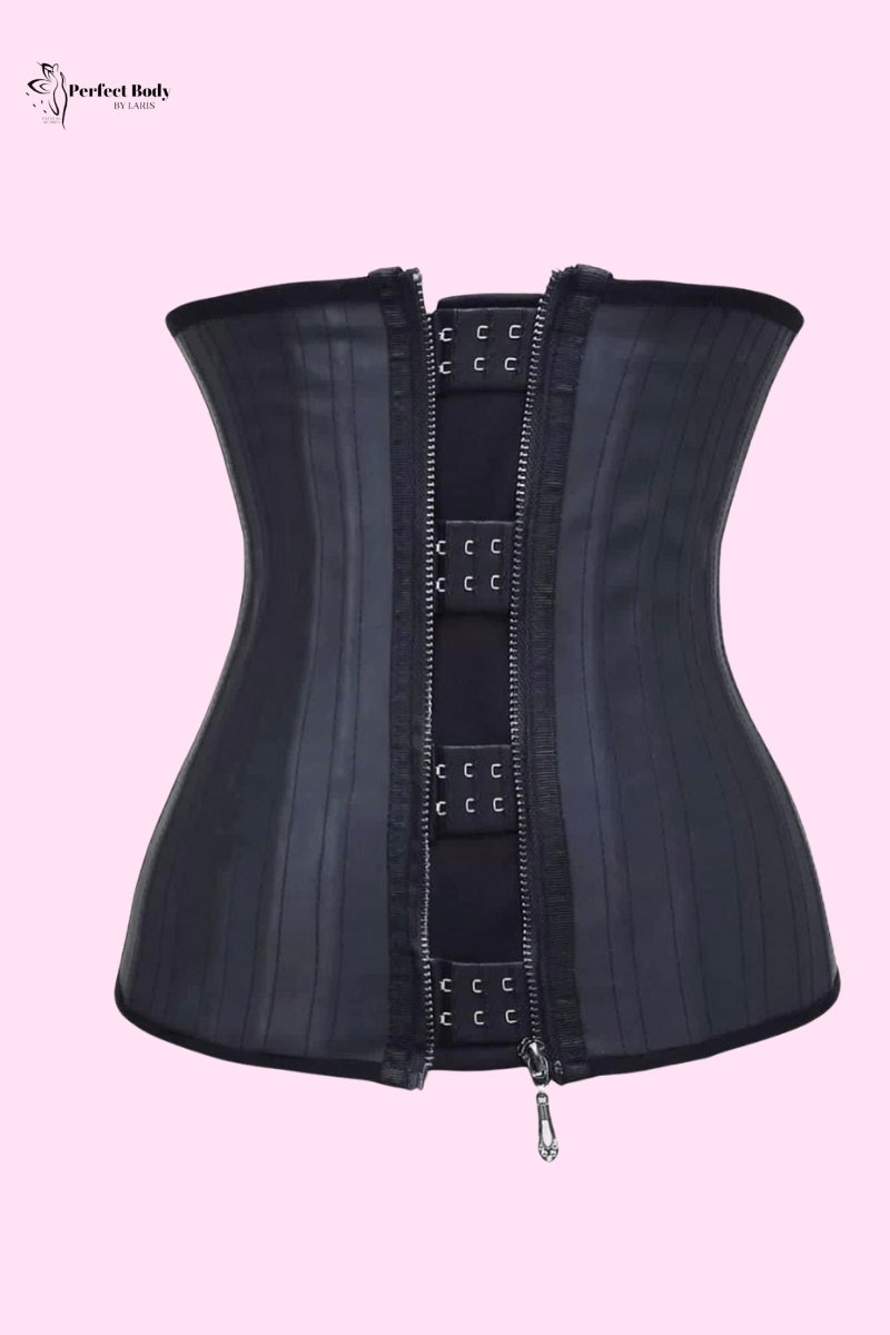 Corset minceur en Latex 25 Os d’acier doubles bandes détachables – Image 8