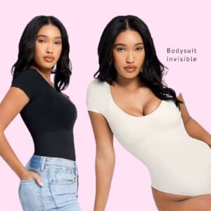 Bodysuit gainant manche courte Clara