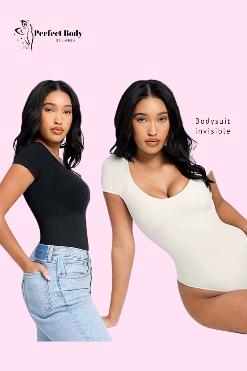 Bodysuit gainant manche courte haut de gamme “Clara”