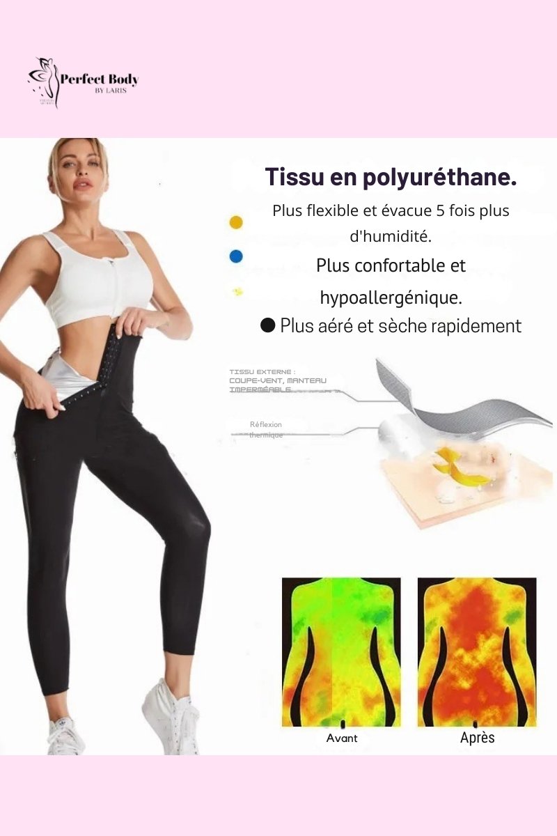 Collant de sport taille haute chauffant – Image 7