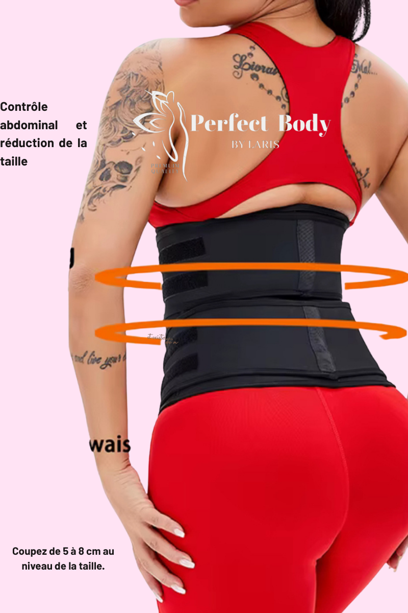 Corset minceur en Latex 25 Os d’acier doubles bandes détachables – Image 13